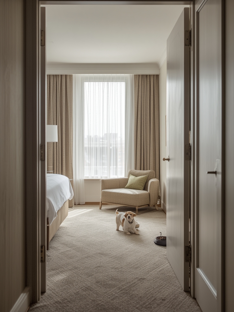 Pet-friendly hotel amenities in Columbus